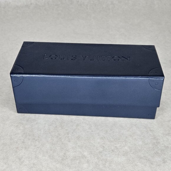 Blue Louis Vuitton LV Sunglasses Box Case with Dustbag - Picture 4 of 8